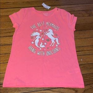 Girls short sleeve graphic t shirt